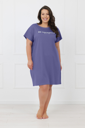 Camisón mujer Shiba Italian Fashion 100% algodón manga corta