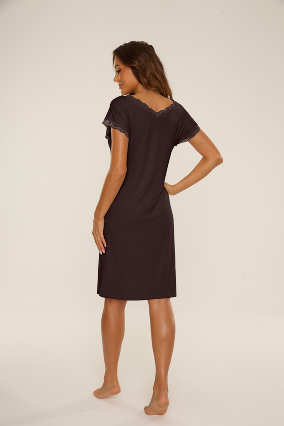 816 Camisón Hazel De Lafense - chocolate