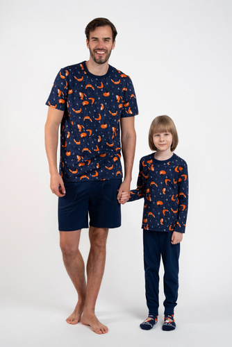 Witalis Pijama de manga corta para hombre, pantalón corto Moda Italiana