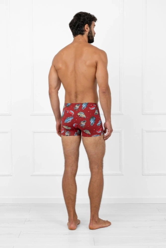 Calzoncillos bóxer Retro Hombre Moda Italiana - algodón, elastano, motivo festivo