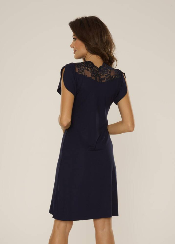 754 Camisón Lilian De Lafense- azul marino