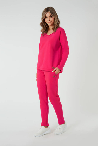 Stella Pantalones mujer Moda Italiana - fucsia