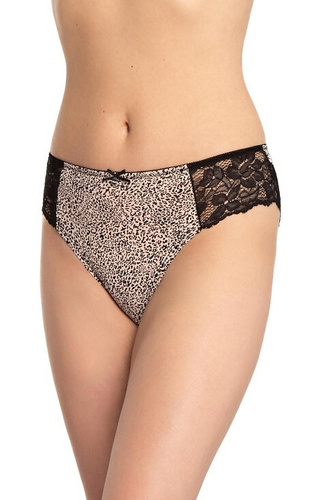 L-1586 Pack de dos braguitas Lama para mujer, 95% algodón, cómodas y clásicas