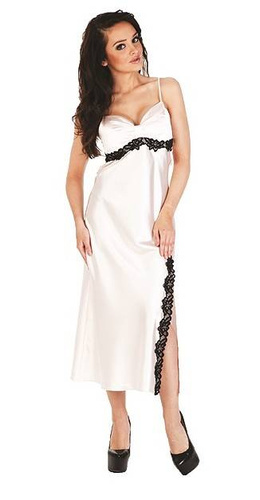 926 Kleoree Camisón largo De Lafense - perla