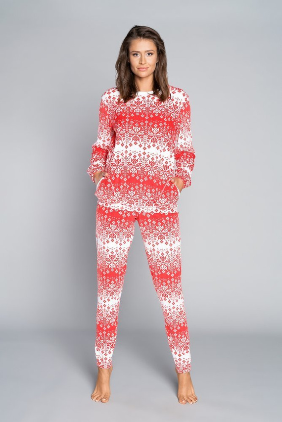 Snow Polar Conjunto Señoras Moda Italiana - gris