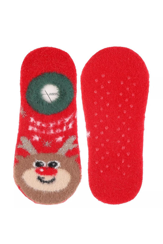 Moraj CDC 350-004 Bailarinas de ABS para mujer - festivas, cálidas, antideslizantes