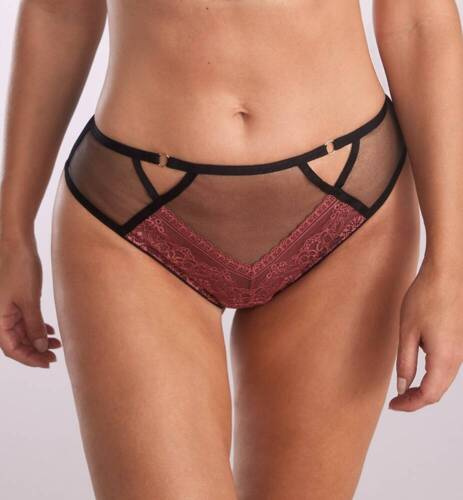 P-1107/2 Eva Braga de mujer Kinga - negro-rosa