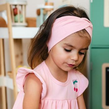 Diadema niña Eevi Cherry algodón elástica cómoda