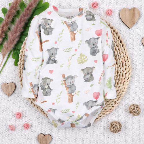 Body Nini 100% Koala algodón orgánico, fabricado en Polonia