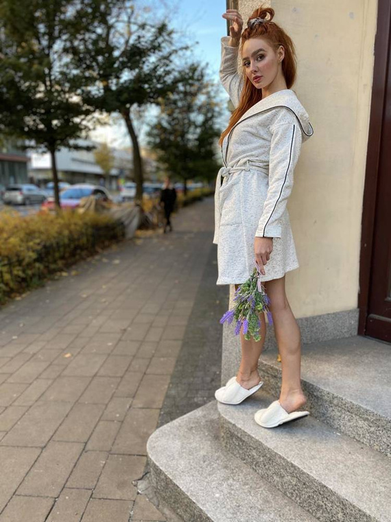 414 Bata de mujer Gianna Forex - melange