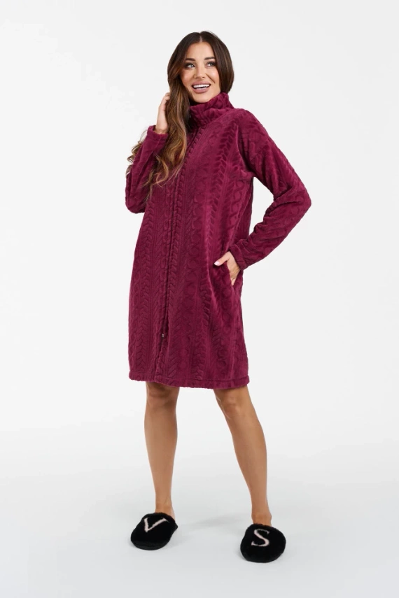 Rena Albornoz de señora Italian Fashion - granate