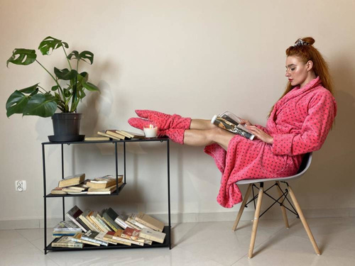 548 Melanie Bata larga de mujer Forex - frambuesa