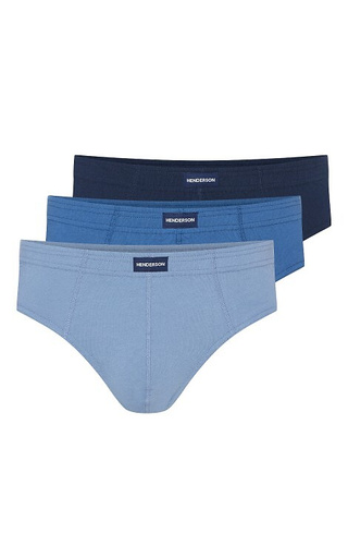 1446 K670 Slip Henderson de algodón para hombre, 3 unidades por caja