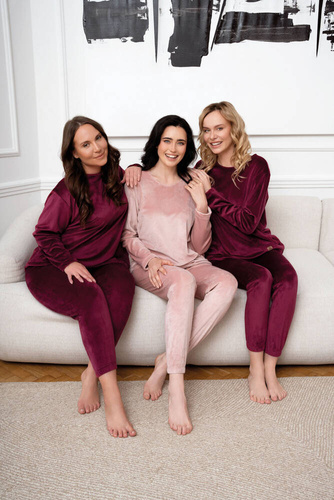 Conjunto Akara Ladies Italian Fashion - rosa empolvado