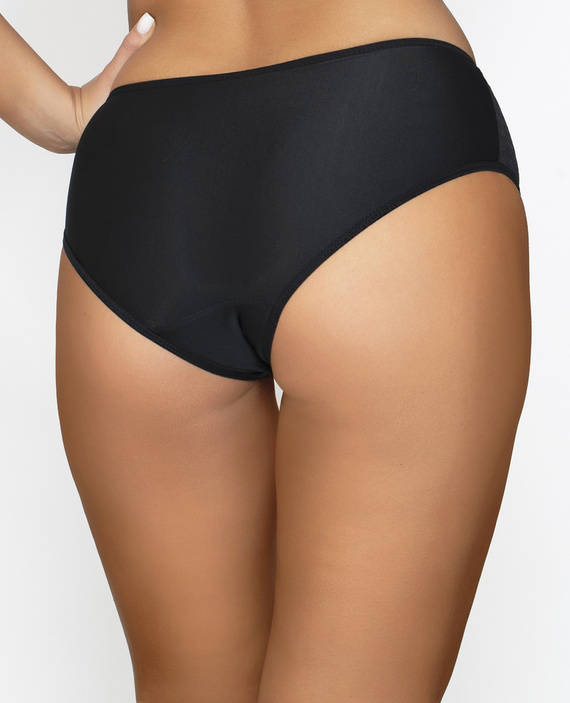 Sylvie bragas de cintura alta para las mujeres PariPari - negro