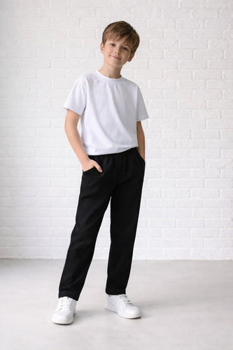 Classic pantalón niño Bambarillo cómodo pantalón infantil diario black 