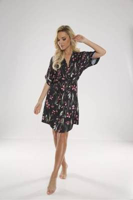 638 Lurdes Albornoz de señora De Lafense - negro-rosa