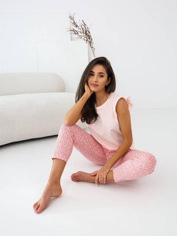 Pijama de mujer Elena Sensis - albaricoque