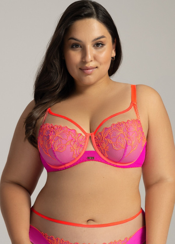 2162 Sujetador de encaje Glowing Soft sin relleno