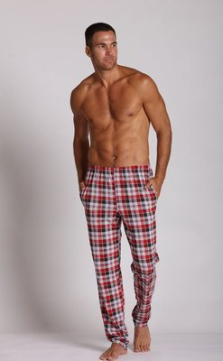 362 Pantalones de pijama Kratka Forex - rojo