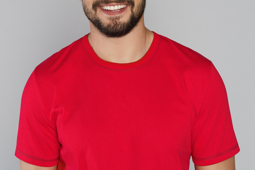 Narwik Pijama hombre manga corta, pantalón largo Moda Italiana- rojo/estampado