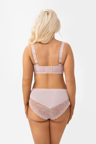 Braguita Gorsenia Daria F009 beige – cintura alta, encaje, cómoda