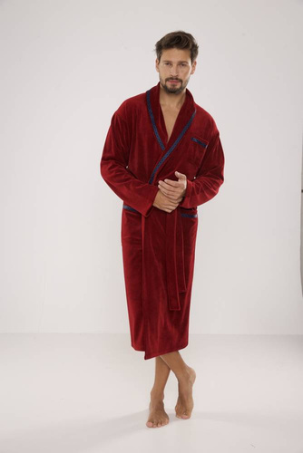 666 Bata de hombre Ronaldo De Lafense - granate