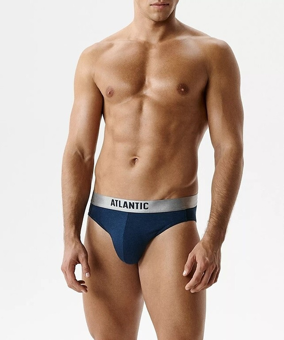 Slips deportivos para hombre Atlantic 2MP-1589 – ajuste perfecto, elasticidad y comodidad, 2 unidades