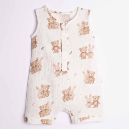 Nicol 224230 Pelele Muselina para Bebé 100% Algodón para Verano