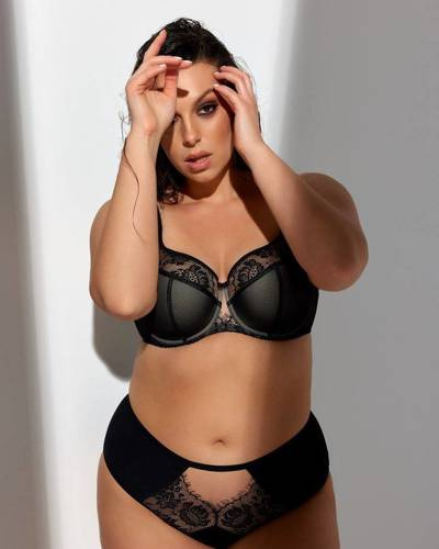 K 647 Alicante Sujetador semiacolchado Gorsenia- negro