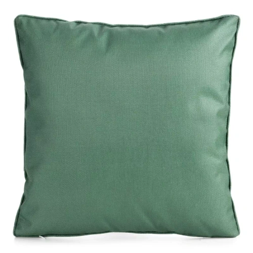 CHP345 Funda de cojín navideña Eurofirany 45x45 de terciopelo con estampado y ribete