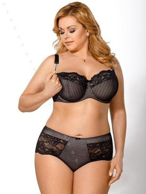 MK09 Sujetador de lactancia Liv K Soft Gorsenia - negro