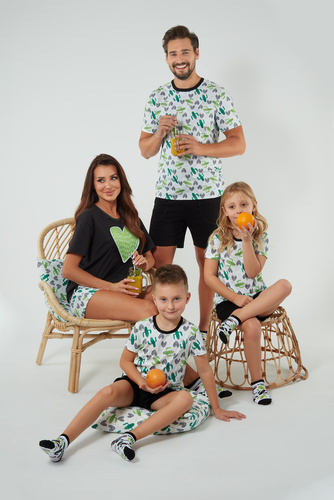 Picos Pijama niño Moda Italiana - estampado/negro