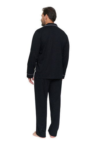 Pijama para hombre Doctor Nap 7528 100% algodón con botones y bolsillos
