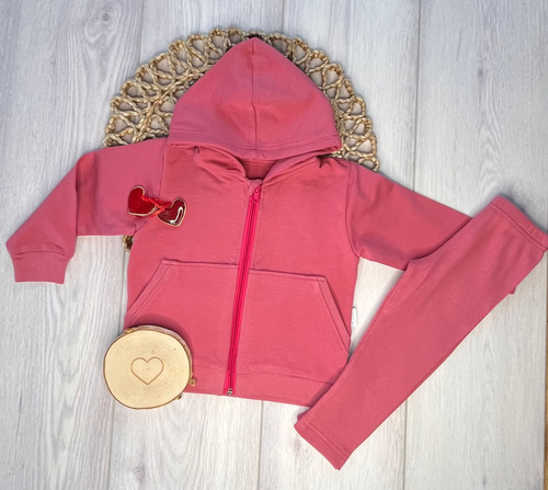 Mamatti DR2155 chándal para niña - conjunto malaga de moda con capucha
