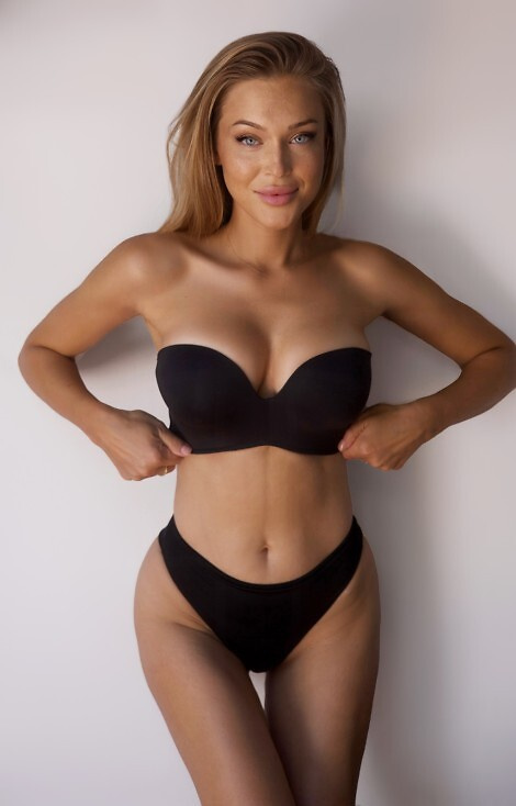 BC-1167 Sujetador Expert Sujetador Bardot Kinga - negro