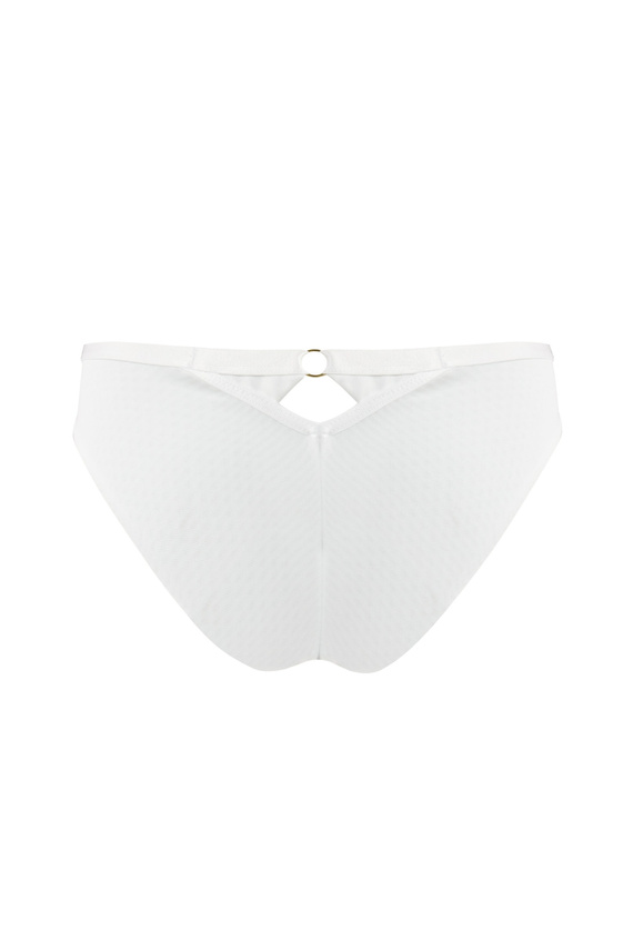 Mediolano Pure 19260 bragas brasileñas blancas de encaje para mujer elegantes