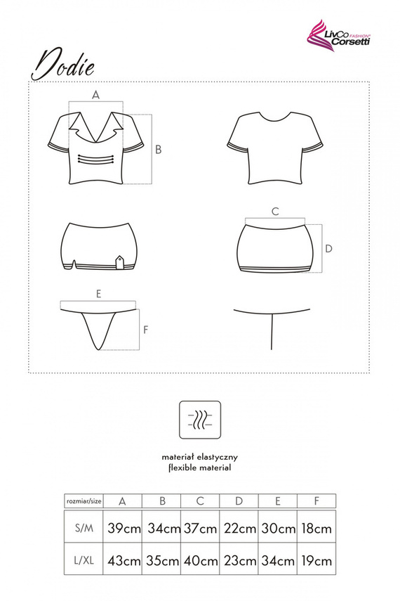 Traje de moda Dodie LC 30615 LivCo Corsetti