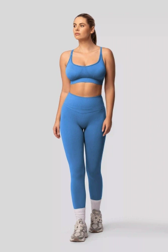 Leggings push-up Spaio PRO cintura alta opacos moldeadores ice blue