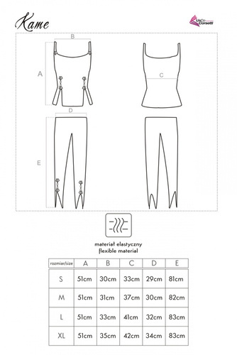 Kame LC 50002 LivCo Corsetti Moda Pijamas Mujer