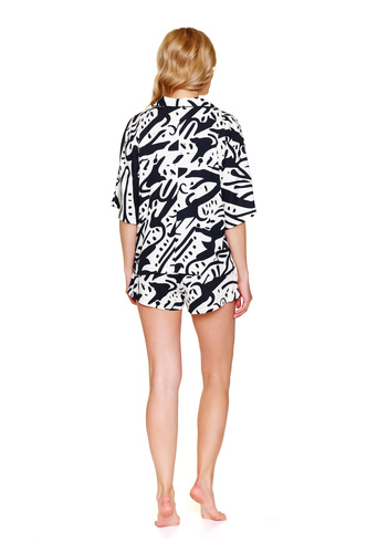 7310 Doctor Nap La Palma pijama de mujer - conjunto corto, 100% viscosa