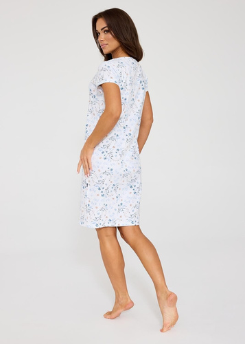 Cornette 167/350 Florence camisón blanco 100% algodón