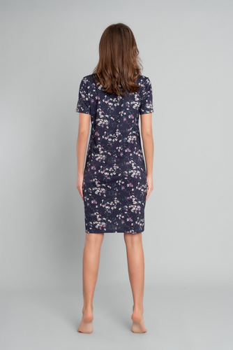 Camisón de manga corta Evita Moda Italiana - estampado