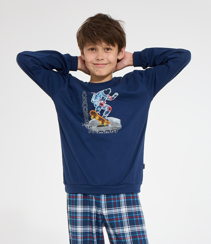 Pijama infantil Cornette Young Boy 966/191 Astronauta 100% algodón