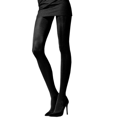 Knittex Brilliance medias 12161 50 den nero - brillo metálico, microfibra