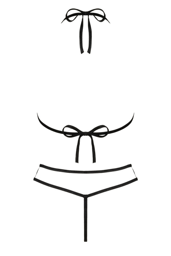 Jimena Negro Mujer conjunto LivCo Corsetti Moda