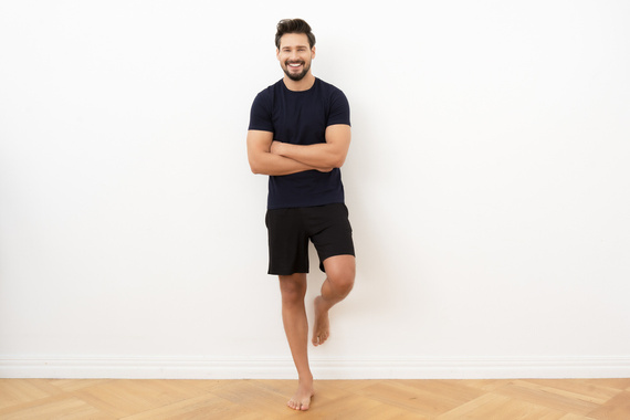 Ikar camiseta manga corta hombre Italian Fashion - azul marino