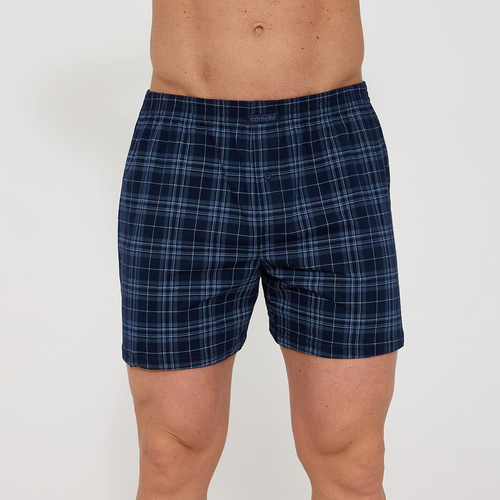 Cornette Comfort 002/339 008/339– boxers hombre de algodón a cuadros, corte cómodo y relajado