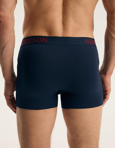 Bóxer para hombre Henderson 45486 Fawn 2 unidades de algodón con cinturilla ancha y logo