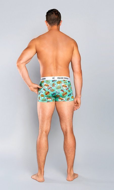 Boom Calzoncillos para hombre Italian Fashion - azul marino